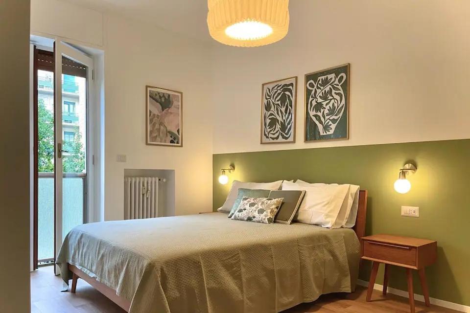 Luxury 2 Bedroom Apartament, Close To San Siro, Fiera And 10 Min Metro To Duomo Milano Dış mekan fotoğraf